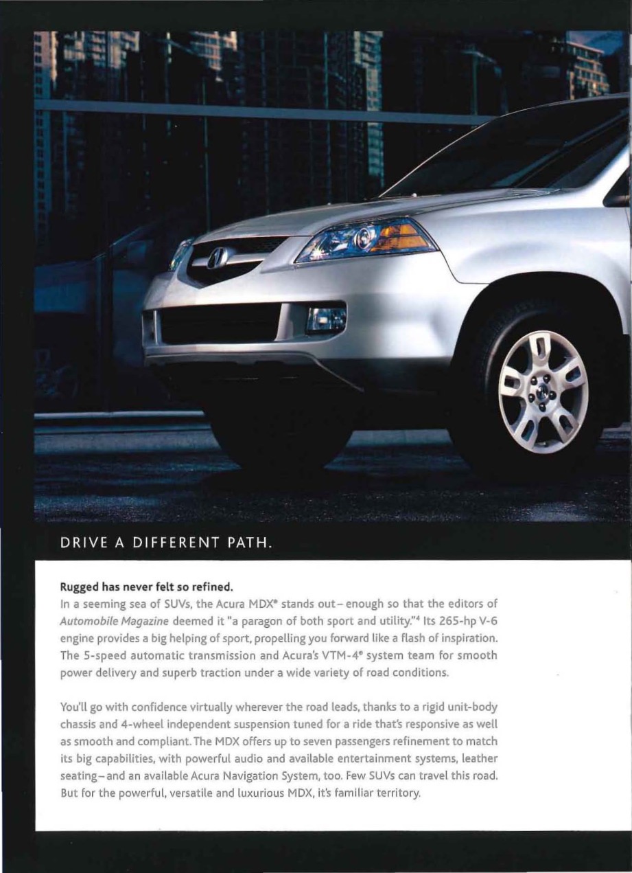2005 Acura Brochure Page 13
